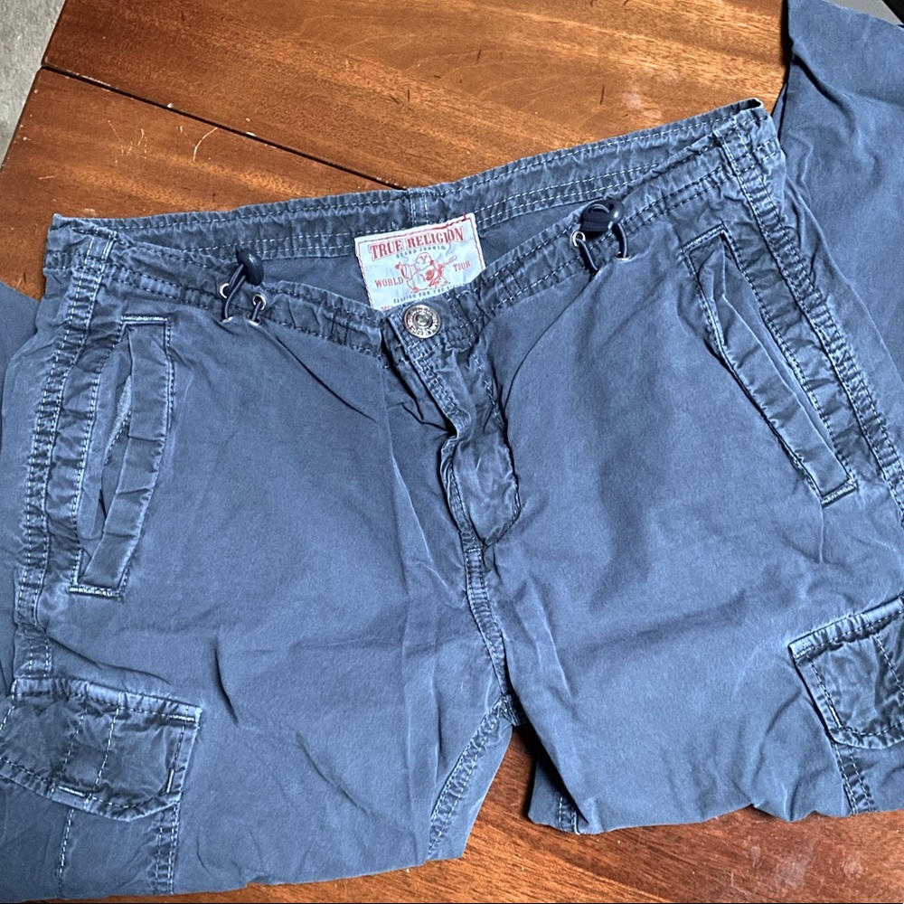 True Religion Denim Cargo Pants